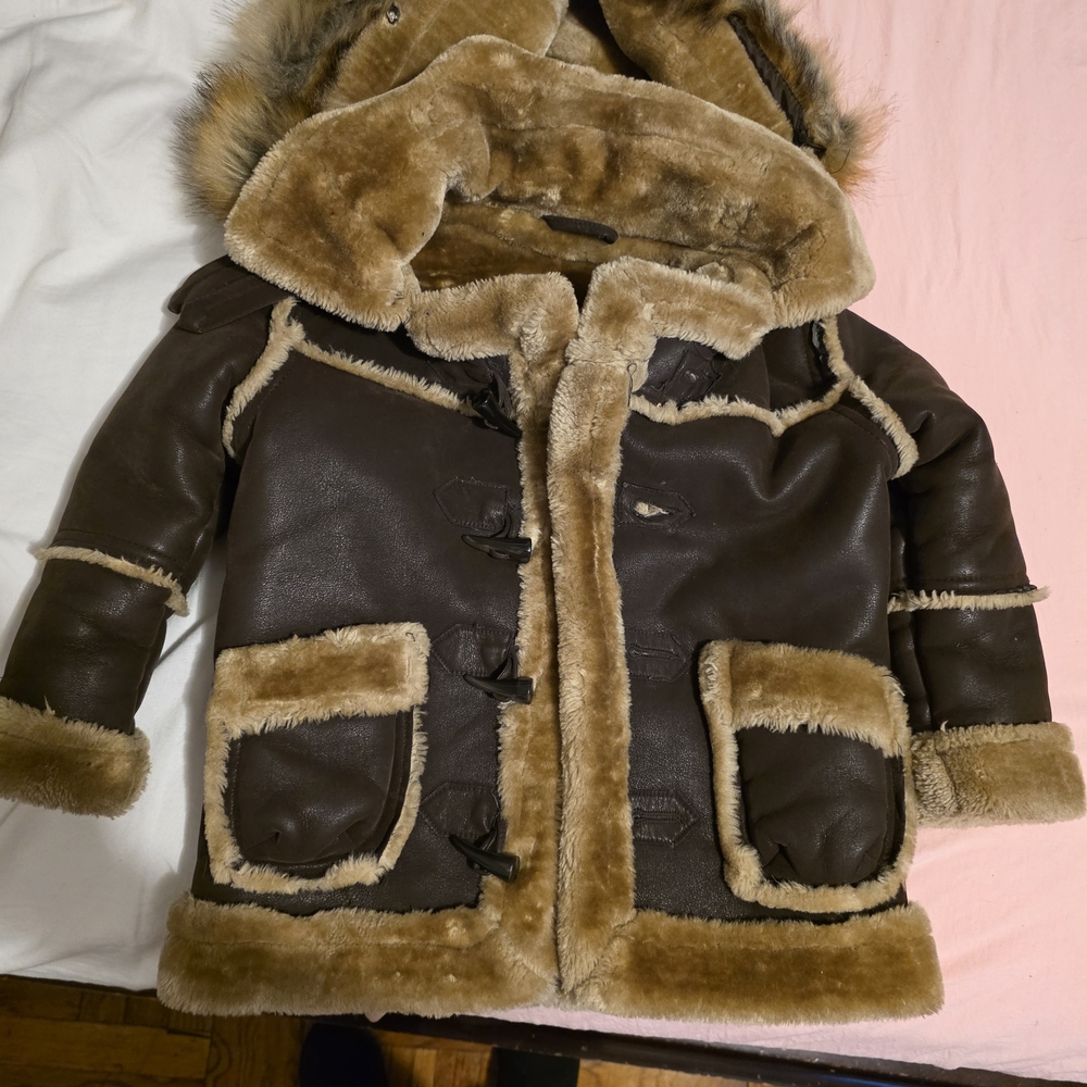 Jordan Craig Kids Dark Brown Sherling/Sheepskin - Picture 7 of 8